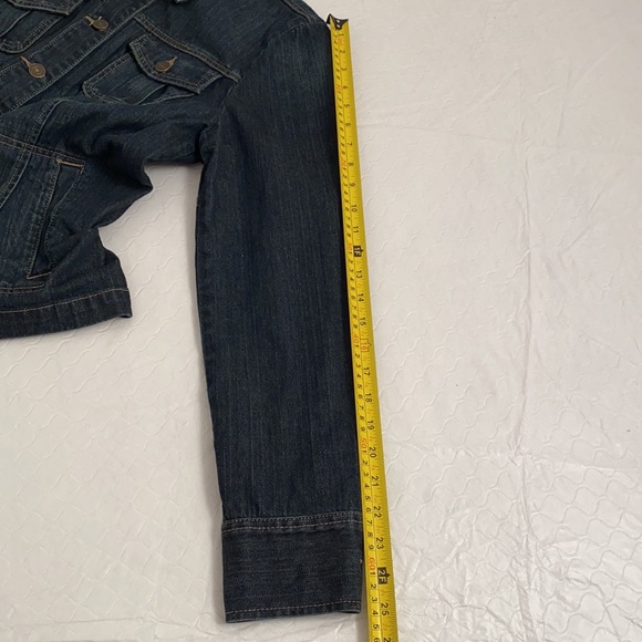 Tommy Hilfiger dark rinse utility denim jacket L - Picture 11 of 11